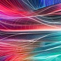 1188 Digital Data Flow: A futuristic and high-tech background featuring a digital data flow with flowing lines, data nodes, and