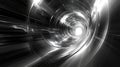 Digital data flowing through abstract light tunnel Royalty Free Stock Photo
