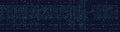 Digital data grid pattern with blue dots on dark background Royalty Free Stock Photo