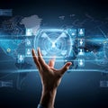 Digital Data Highways: Encrypted Global Networks with Strong Security Shields.