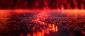 Digital Data Leak: Cybersecurity Breach Concept. Concept What is AI(Artificial Intelligence