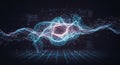 Digital Data Stream Royalty Free Stock Photo