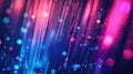 Digital data streaming background with colorful light effect Royalty Free Stock Photo