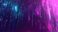Digital data streaming background representing cyber technology Royalty Free Stock Photo