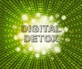 Digital Detox Digital Gadget Cleanse 3d Illustration