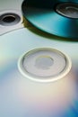 Digital discs Royalty Free Stock Photo