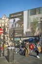 Digital display at piccadilly circus london