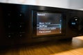 Digital Display of Pioneer NC-50DAB Showcasing Multiple Services