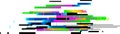 Digital distortion generating a glitch effect with colorful horizontal lines and pixelated squares, ideal for technology