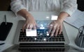 Digital Document Management and Secure File Access Latch Royalty Free Stock Photo