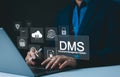 Digital Document Management System Concept.