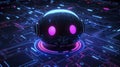 In the digital domain, AI-driven chatbots, empowered by deep learning, engage in secure communication through encrypted cyber