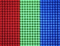 Digital dot colourful Pattern on screen Technology Abstract background