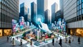 Digital Dreamscape City Streets Dazzle with Interactive Art Fusing Touch Tech and Terrific Visual Tales