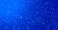 Digital dynamic 0 and 1 binary data flowing bg. Royalty Free Stock Photo