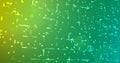 Digital dynamic 0 and 1 binary data flowing bg. Royalty Free Stock Photo