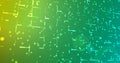 Digital dynamic 0 and 1 binary data flowing bg. Royalty Free Stock Photo
