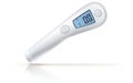 Digital Ear Thermometer Snapshot on White Background Royalty Free Stock Photo