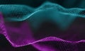 Digital earth space network. Poly background images technology. Green polygonal pattern earth digital network. Knowledge