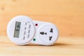 Digital electric plug timer for auto ON/OFF