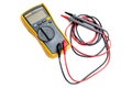 Digital electronics multimeter Royalty Free Stock Photo