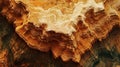 Digital elevation model visualized through mapping software
