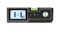 Digital energy meter display showing real-time electricity consumption in modern home setting Royalty Free Stock Photo