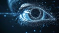 Digital Eye of the Future Exploring the Intersection of Vision and Technological Innovation.