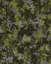 Digital fashionable camouflage pattern