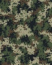 Digital fashionable camouflage pattern