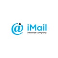 Digital Fast Mail Internet Marketing Logo Template Design Royalty Free Stock Photo