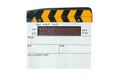 Digital Film Slate