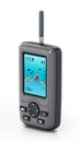 Digital fish finder isolated on white background. 3D illustration Royalty Free Stock Photo