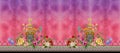 Digital Flower Pattern - Textile Pattern Design , Watercolor Background, Watercolor illustration. Textile Digital Pattern