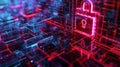 A digital fortress secure and imtrable to any outsider trying to access sensitive information