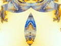 Digital fractal art `Jubilee Obelisk`