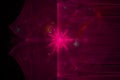 fractal unreal rendering imagination banner mystic light creative template chaos fantasy Royalty Free Stock Photo