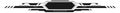 Digital frame template. Tech title black frame
