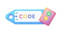 Digital Game Code Access Vector Icon, vector design Generative AI Royalty Free Stock Photo