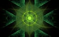 Digital generated image in the form of abstract geometric shapes of various shades and colors for use in web design and computer g