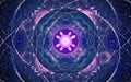Digital generated image in the form of abstract geometric shapes of various shades and colors for use in web design and computer Royalty Free Stock Photo