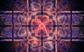 Digital generated image in the form of abstract geometric shapes of various shades and colors for use in web design and computer Royalty Free Stock Photo
