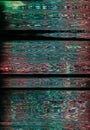 digital glitch pixel noise texture red green dark