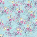 Digital print flower pattern desiggns