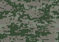 Digital green military camouflage textured background Royalty Free Stock Photo