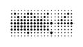 Digital Halftone Pattern, Abstract Pixelated Vector Effect, vector design Generative AI Royalty Free Stock Photo