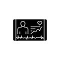 Digital health color line icon. Ehealth.