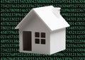 Digital house Royalty Free Stock Photo