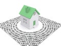 Digital house Royalty Free Stock Photo