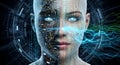 AI Enhanced Humanoid Royalty Free Stock Photo